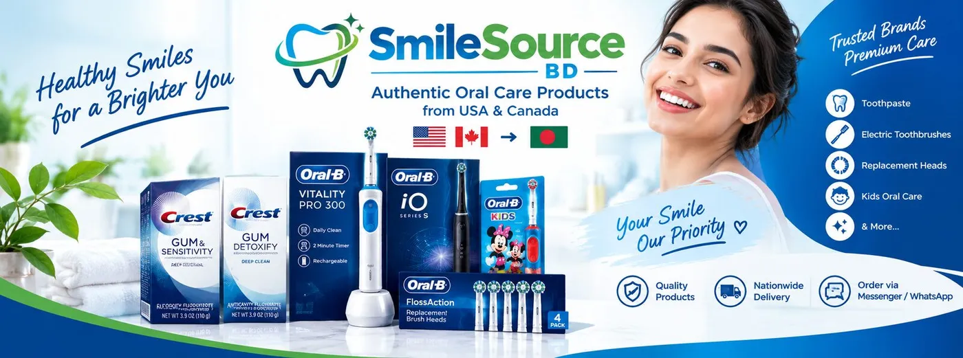 Crest and Oral-B oral care products from SmileSource BD